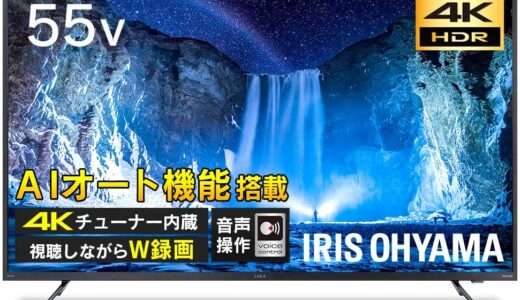 【2024年4月】アイリス オーヤマのおすすめテレビ8選