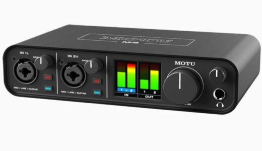 【レビュー】販売停止？MOTU M2の評価から使い方まで徹底解説！！